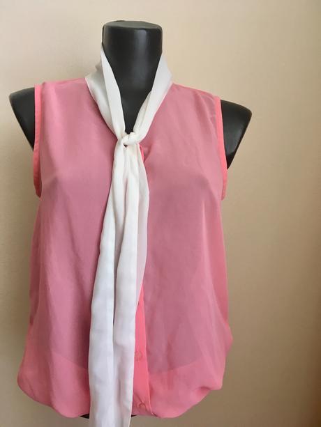 Ružová letná bluzka, amisu,m