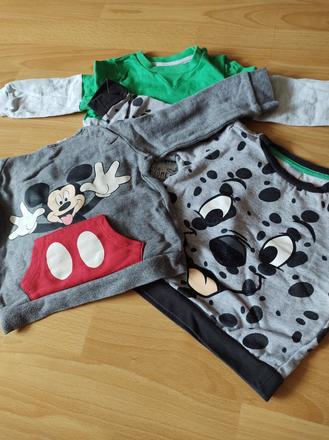 Balík 3 mikiniek veľ.80, 68–80