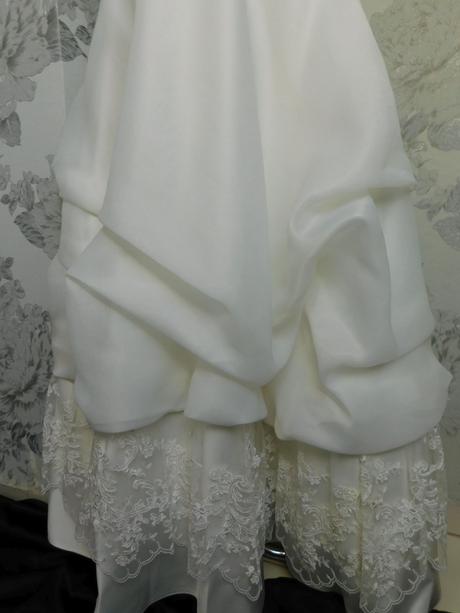 Luxusne nadherne svadobne saty(komplet), 38