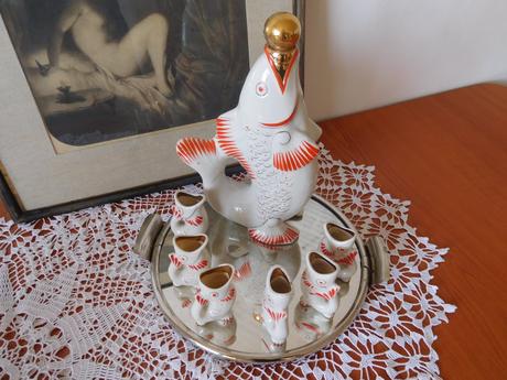 Ryba + 6x rybky menšie + mištička na cukríky 6 x, 