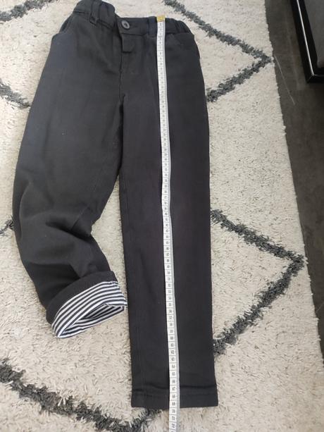 Podšité zateplené nohavice, 116