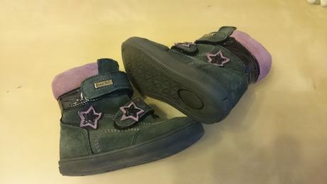 Zimné dievčenské čižmičky, č. 22, zn. sympatex, 22