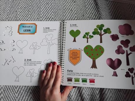 Knižka so šablonami na kreslenie,