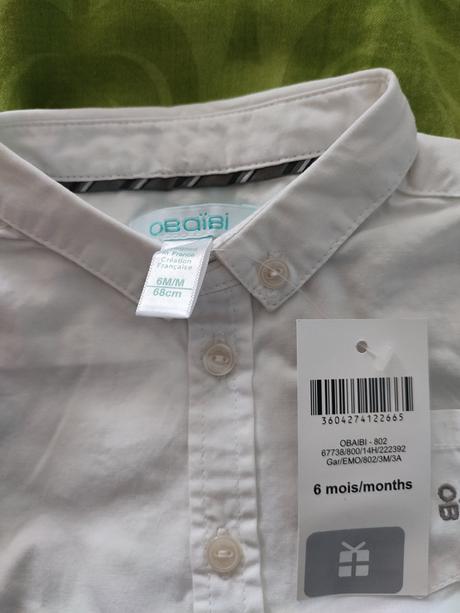 Košieľka obaibi veľkosť 68, 68