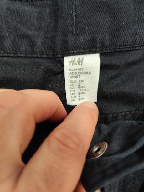 Čierne rifle, h&m,134