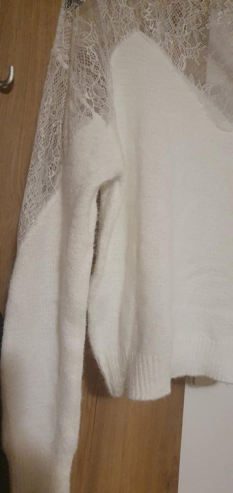 Sveter s krajkou, xl