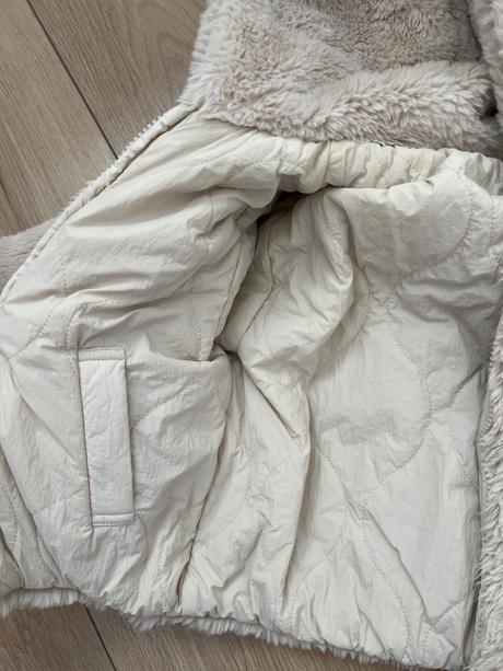 Obojstranná zimná bunda/kozuch zara č.92, zara,92