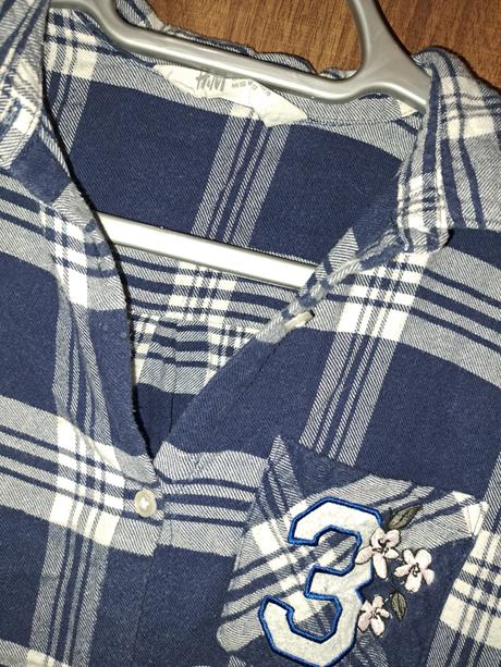 Košeľa predĺžená 152/158, h&m,152