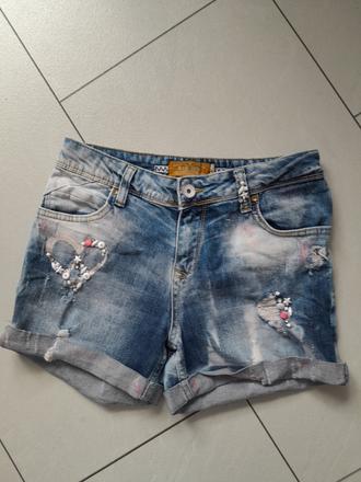 Raw denim sortky, g-star raw,xs