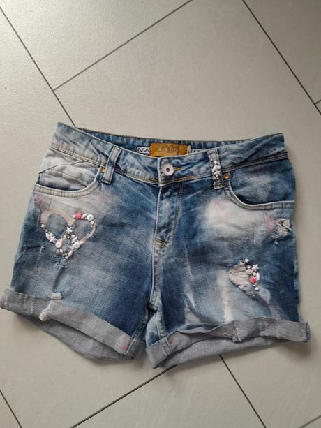 Raw denim sortky, g-star raw,xs