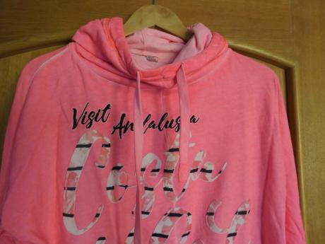 Soccx neonkovo ruzova luxusna mikina m/l, soccx,m