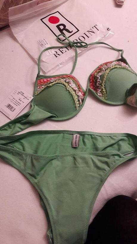 Nenosene kvalitne plavky red point, m