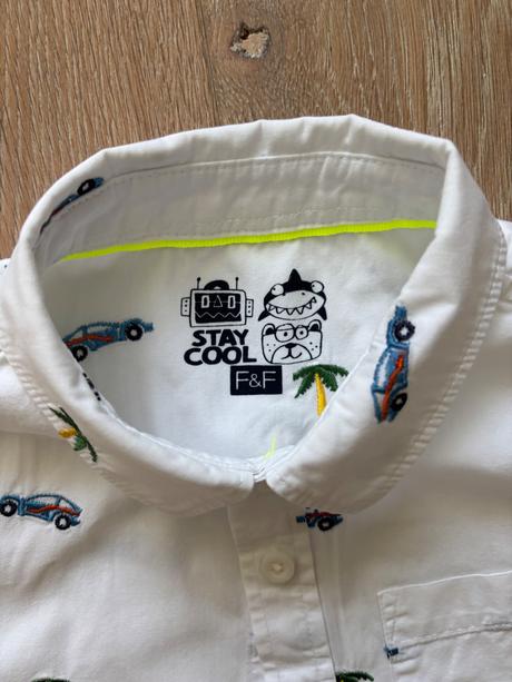 Košeľa f&f veľ. 104-110, f&f,104