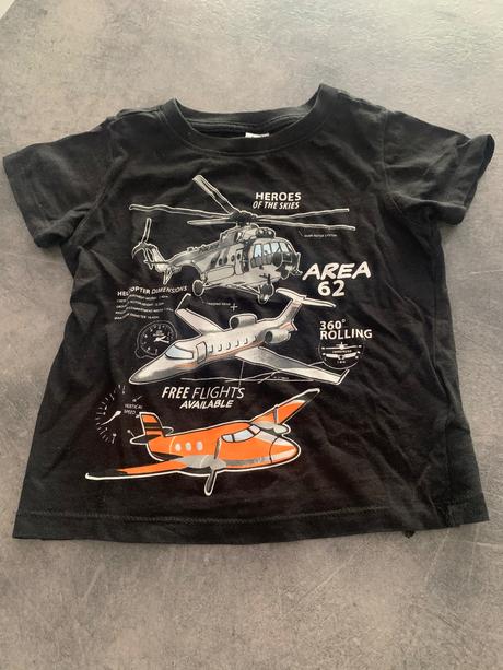 Tričko s lietadlami, dopodopo,98