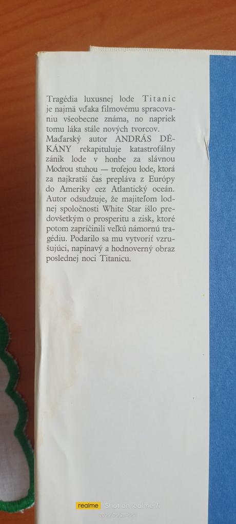 Titanic kniha,