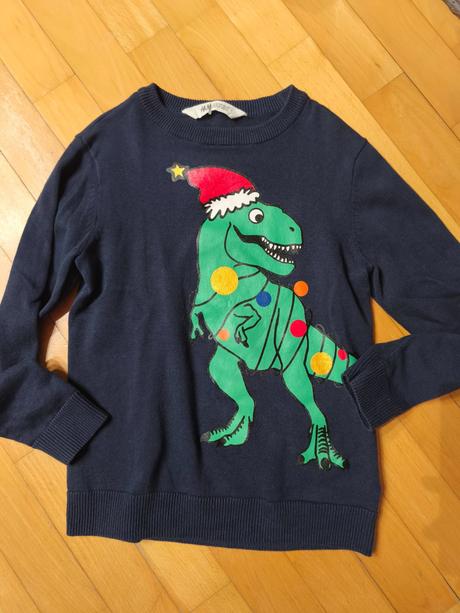 Vianočný sveter, h&m,122