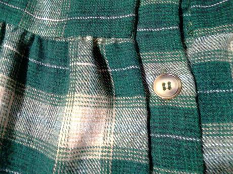 Krátke karované šaty, xl