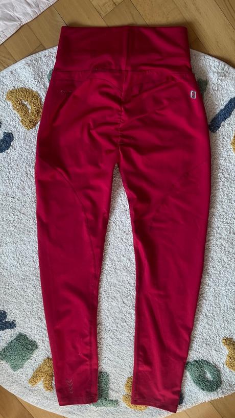 Ružové push-up legíny freddy s/36, 36