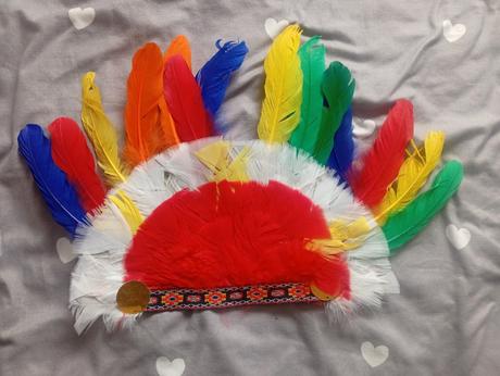 Indianska čelenka na karneval, 