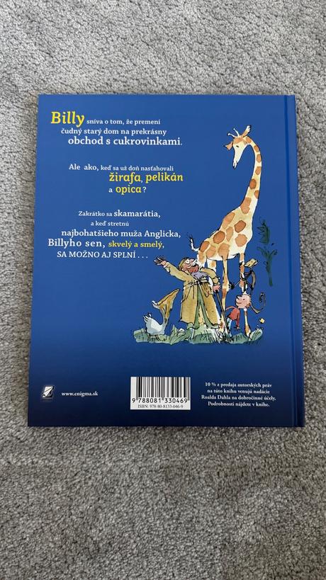 Roald dahl žirafa, pelly a ja, 