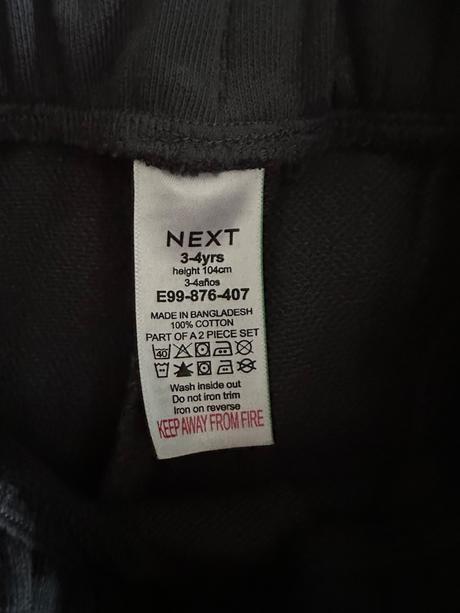 Súprava mikana/šortky, next,104