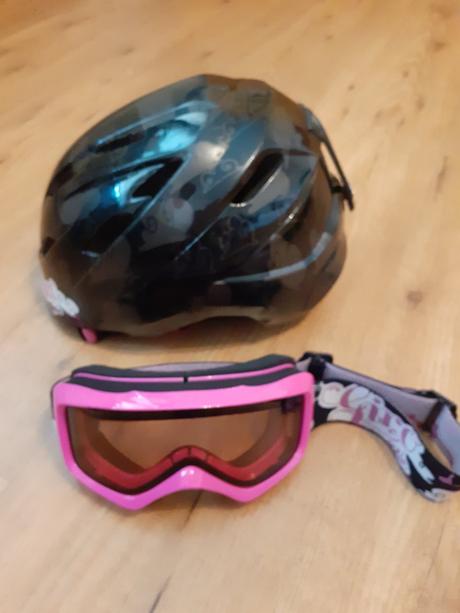 Lyžiarska prilba + okuliare, giro