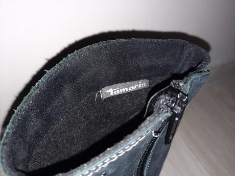Kožené čižmy tamaris, tamaris,37