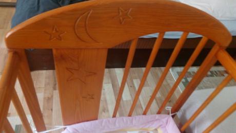 Drevená postieľka s úložným priestorom+matrac, šírka (cm): 70,dĺžka (cm): 120