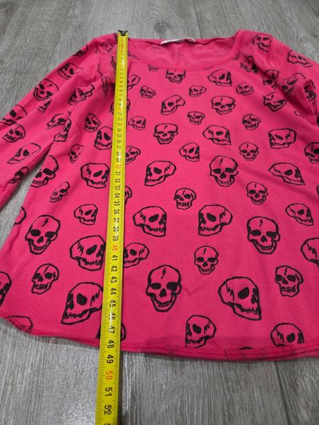 Tričko halloween smrtka, h&m,122