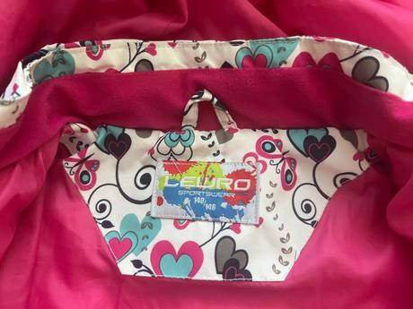 Dievčenská zimná bunda, lewro,140