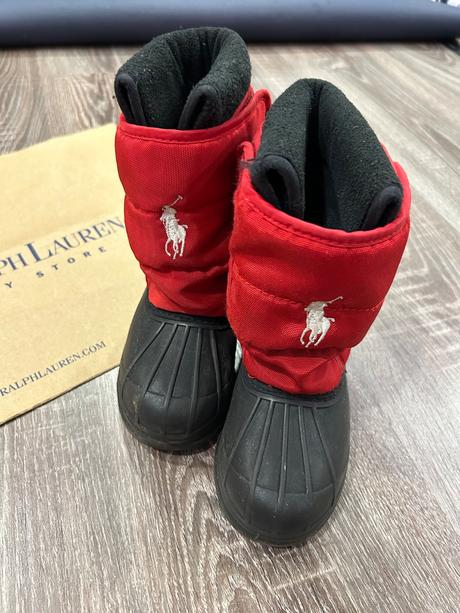 Ralph lauren detske snehule č.25,5, ralph lauren,25