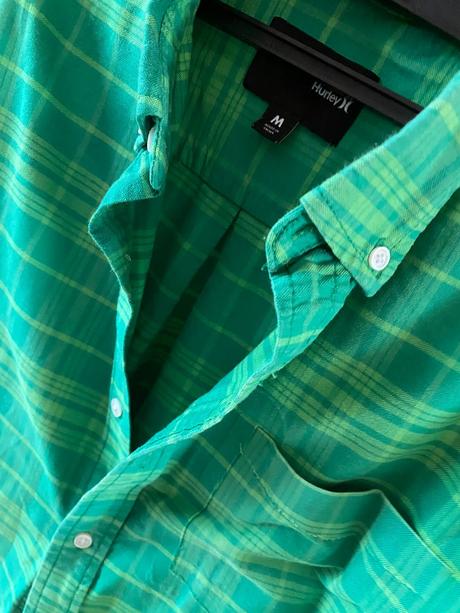 Bavlnená káro košeľa hurley v. m, m