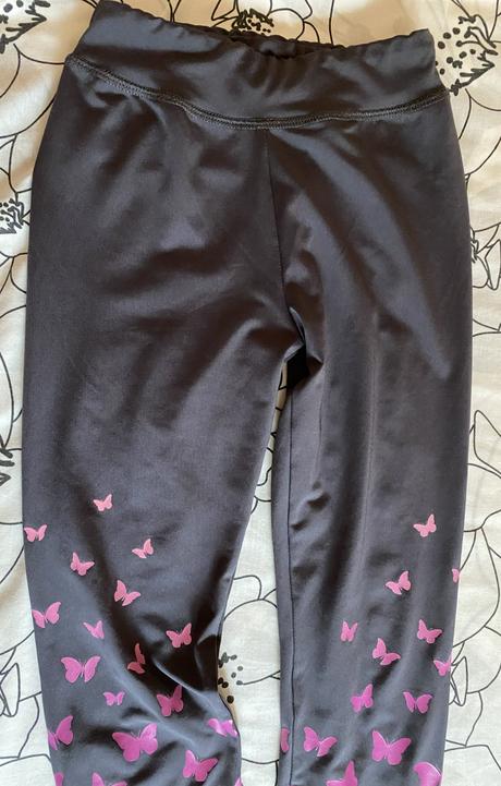 Legíny s potlačou - motýliky v. 122, 122