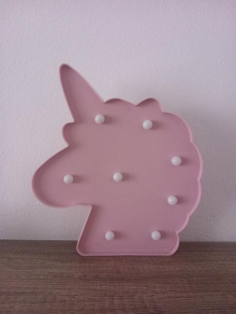 Svetlo do detskej jednorožec, 