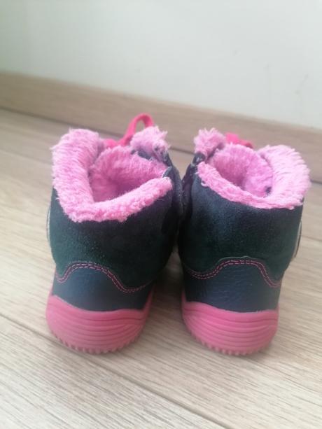 Protetika - zimné barefootové topánky amis fuxia, protetika,23