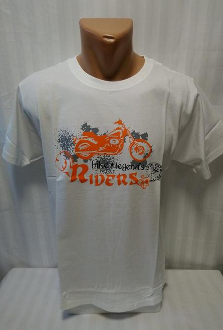 Biele tričko rivers, era fashion, 140 cm, 140