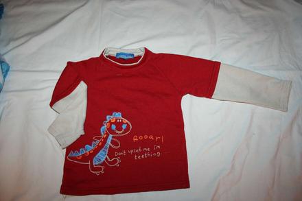 Hrubšie tričko, lucky lax,104