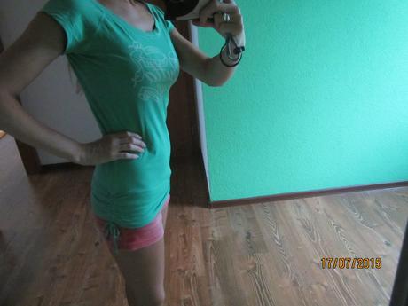 Tricko v peknom odtieni zelenej farby, m