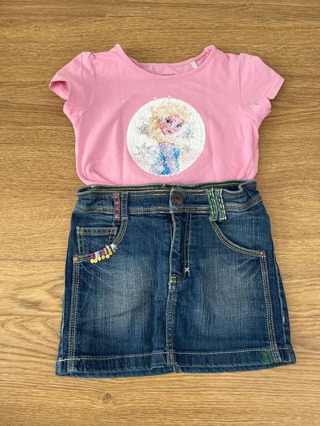 Riflová sukňa cars jeans, 128