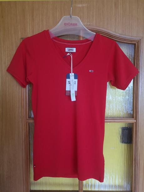 Tommy hilfiger dámske tričko veľkosť xxs, tommy hilfiger,xs