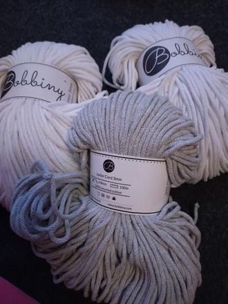 Bobbiny šnúry 3mm, 