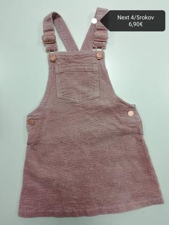 Menšestrové šaty next, next,110