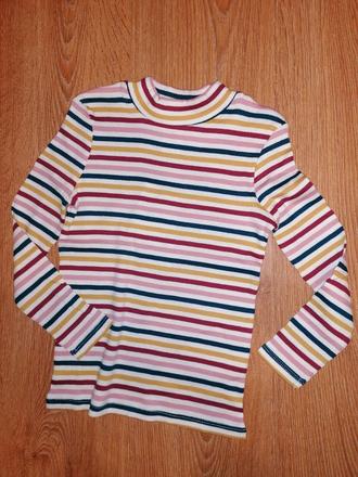 Rebrované tričko, c&a,116