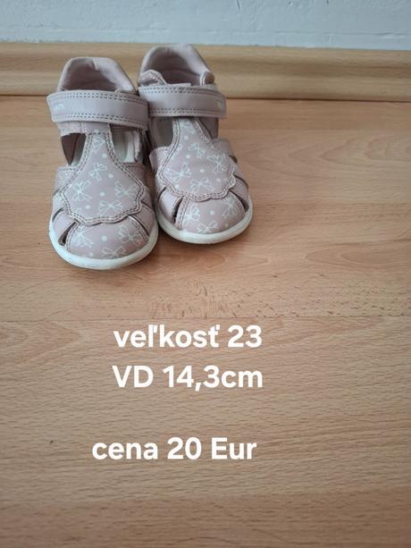 Geox sandálky, geox,23