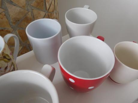 Šálky nové-nepoužívané, rozne,, 