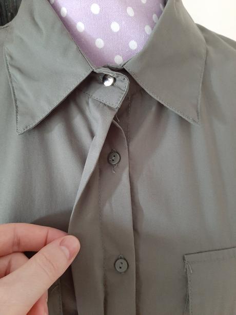 Olivovo zelená košeľa, sinsay,l