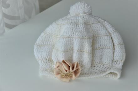 Set pletená čiapka+šál-98/104, 98