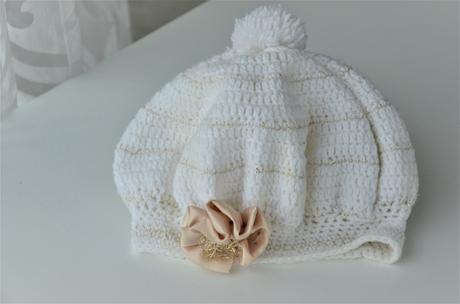 Set pletená čiapka+šál-98/104, 98