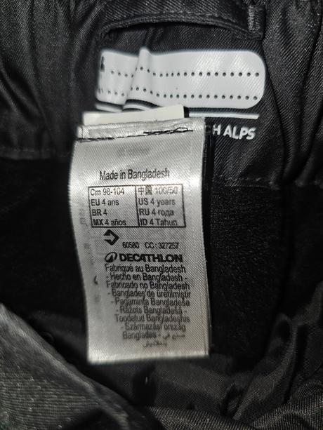 Oteplovačky, decathlon,98