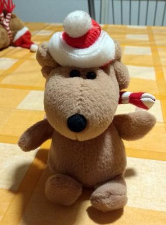 Vianočný myšiak - dekorácia,